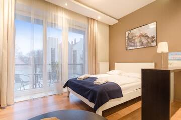 Фото номера Апартаменты с балконом (2 взрослых) Апартаменты Dom &amp; House - Old Town Tandeta г. Гданьск 5