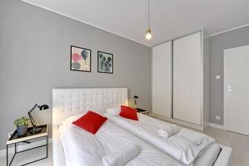 Фото номера Апартаменты Делюкс с 1 спальней и балконом (парковка) Апартаменты Apartamenty Apartinfo Aura г. Гданьск 12