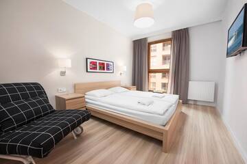 Фото номера Апартаменты-студио (с парковкой) Апартаменты Apartamenty Apartinfo Aura г. Гданьск 3