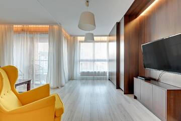 Фото номера Апартаменты с 1 спальней и балконом (парковка) - 152 Апартаменты Apartamenty Apartinfo Aura г. Гданьск 3