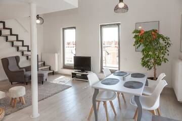Фото номера Апартаменты - Двухуровневые Апартаменты Apartamenty Gdańsk EU - Waterlane г. Гданьск 3