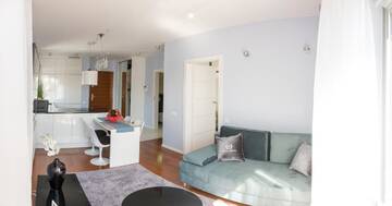 Фото номера Апартаменты с 1 спальней Апартаменты Apartamenty Gdańsk EU - Waterlane г. Гданьск 3