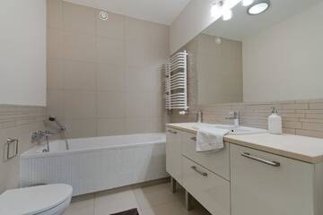 Фото номера Двухуровневые апартаменты с 3 спальнями Апартаменты Apartamenty Gdańsk EU - Waterlane г. Гданьск 8