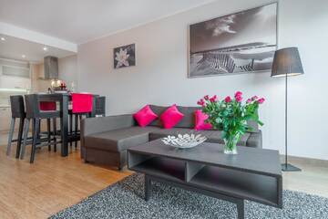 Фото номера Апартаменты с 1 спальней и видом на реку Апартаменты Apartamenty Gdańsk EU - Waterlane г. Гданьск 3