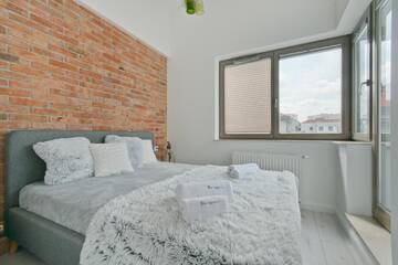 Фото номера Апартаменты с 1 спальней и террасой Апартаменты Apartamenty Gdańsk EU - Waterlane г. Гданьск 5