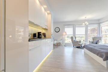 Фото номера Номер-студио Делюкс - Łąkowa Street, 60А Апартаменты RentApart Sadova г. Гданьск 17