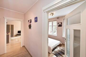 Фото номера Апартаменты с 1 спальней Апартаменты Gdańskie Apartamenty - Apartament Szeroka г. Гданьск 14