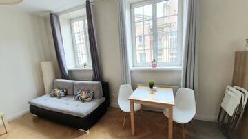 Фото номера Апартаменты-студио - 8/9 Ogarna Street Apt. 10 Апартаменты Twój Salon-Apartamenty Stare Miasto г. Гданьск 5