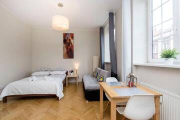 Фото номера Апартаменты-студио - 8/9 Ogarna Street Apt. 10 Апартаменты Twój Salon-Apartamenty Stare Miasto г. Гданьск 4