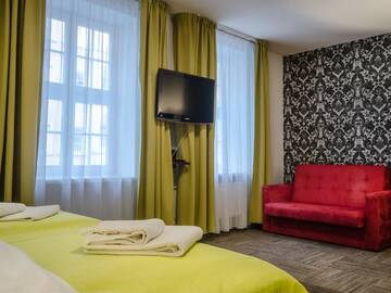 Фото номера Трехместный номер Отель Hotel Artus - Old Town г. Гданьск 2