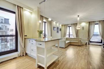 Фото номера Улучшенный люкс с террасой Апартаменты Gdańsk Apartamenty Szafarnia г. Гданьск 7