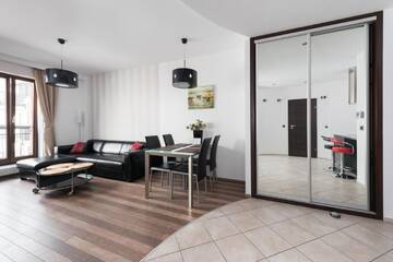 Фото номера Апартаменты Делюкс с 1 спальней (для 4 взрослых) Апартаменты Apartamenty Apartinfo Szafarnia г. Гданьск 4