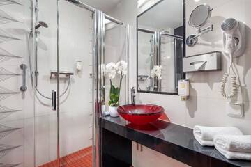 Фото номера Апартаменты с 1 спальней Отель Hotel Arkon Park Business &amp; Sport г. Гданьск 3