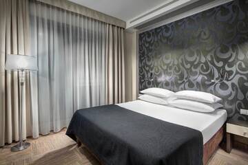 Фото номера Апартаменты с 1 спальней Отель Hotel Arkon Park Business &amp; Sport г. Гданьск 5