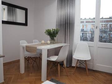 Фото номера Апартаменты с 1 спальней и балконом - Heweliusza Street, 14 Апартаменты Grand-Tourist Center Point Apartments г. Гданьск 15