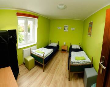 Фото номера Двухместный номер с 2 отдельными кроватями Хостелы Hostel Mamas&amp;Papas г. Гданьск 2