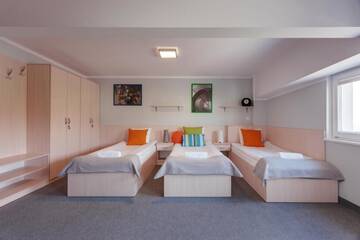 Фото номера Трехместный номер с ванной комнатой Хостелы Hostel Rakieta г. Гданьск 3