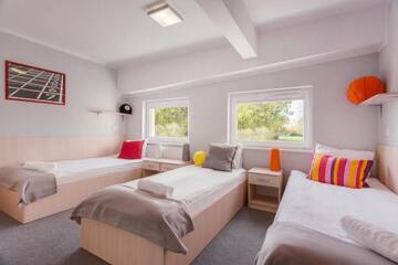 Фото номера Трехместный номер с ванной комнатой Хостелы Hostel Rakieta г. Гданьск 5