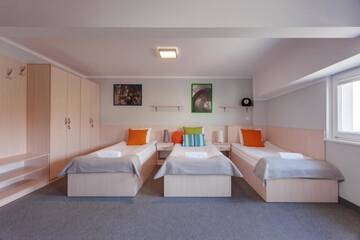 Фото номера Трехместный номер с ванной комнатой Хостелы Hostel Rakieta г. Гданьск 4