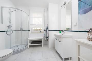 Фото номера Апартаменты с 2 спальнями с видом на сад (6 взрослых) Апартаменты Apartamenty Apartinfo - Blue Side Family г. Гданьск 19