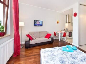 Фото номера Апартаменты с балконом Апартаменты Apartament Plażowy - Gdańsk Neptun Park г. Гданьск 19