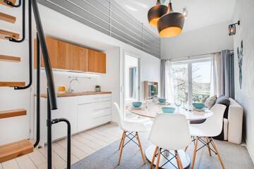 Фото номера Апартаменты с видом на реку Апартаменты CITYSTAY miniLOFT Gdansk г. Гданьск 26