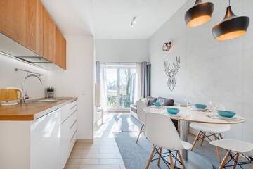 Фото номера Апартаменты с видом на реку Апартаменты CITYSTAY miniLOFT Gdansk г. Гданьск 24