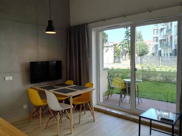 Фото номера Номер-студио с видом на сад Апартаменты CITYSTAY miniLOFT Gdansk г. Гданьск 3