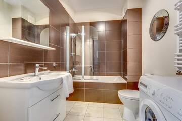 Фото номера Апартаменты с 1 спальней Апартаменты Aqua Grand Apartments г. Гданьск 30