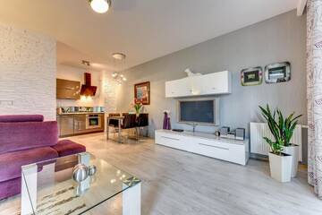 Фото номера Апартаменты с 1 спальней Апартаменты Aqua Grand Apartments г. Гданьск 32