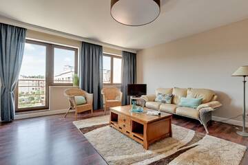 Фото номера Апартаменты с 3 спальнями Апартаменты Aqua Grand Apartments г. Гданьск 13