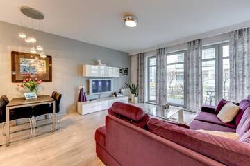 Фото номера Апартаменты с 1 спальней Апартаменты Aqua Grand Apartments г. Гданьск 16