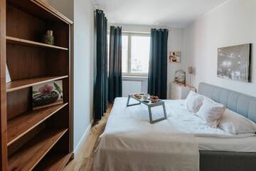 Фото номера Апартаменты с 1 спальней, Lastadia Street Апартаменты Littleheaven Apartments г. Гданьск 4