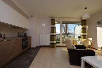 Фото номера Улучшенные апартаменты —﻿ 70 Chmielna street Апартаменты Littleheaven Apartments г. Гданьск 19