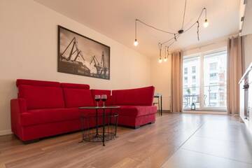 Фото номера Апартаменты с балконом - Św. Barbary, 12 Апартаменты Littleheaven Apartments г. Гданьск 3