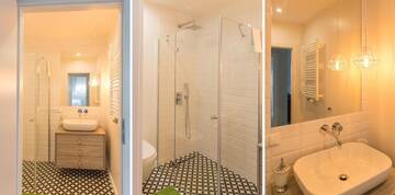 Фото номера Апартаменты с балконом - Św. Barbary, 12 Апартаменты Littleheaven Apartments г. Гданьск 8