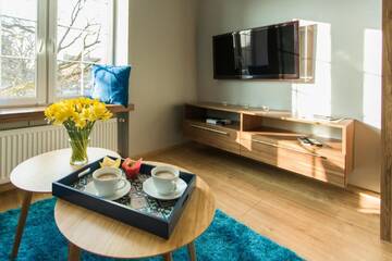 Фото номера Апартаменты с видом на сад - ул. Za Murami, 19 a Апартаменты Littleheaven Apartments г. Гданьск 3