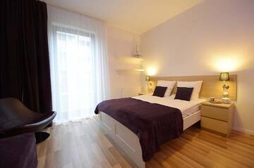 Фото номера Номер-студио (для 2 взрослых) Апартаменты Apartamenty Karawela - Nadmorski Dwór г. Гданьск 15
