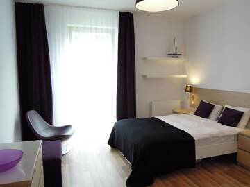 Фото номера Номер-студио (для 2 взрослых) Апартаменты Apartamenty Karawela - Nadmorski Dwór г. Гданьск 13
