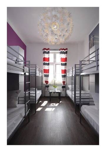 Фото номера Кровать в общем 6-местном номере Хостелы 3 City Hostel г. Гданьск 4