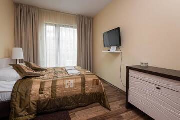 Фото номера Апартаменты Делюкс с 1 спальней (без парковки) Апартаменты Apartamenty Apartinfo Waterlane г. Гданьск 3