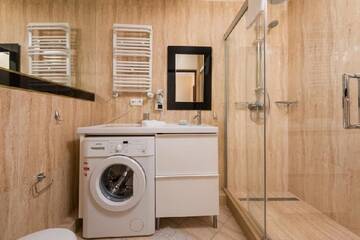 Фото номера Апартаменты Делюкс с 1 спальней (без парковки) Апартаменты Apartamenty Apartinfo Waterlane г. Гданьск 6