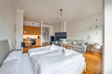 Фото номера Апартаменты-студио - 2 Tartaczna Апартаменты Apartamenty Sun &amp; Snow Old Town Gdańsk г. Гданьск 3