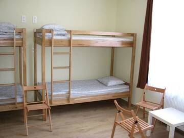 Фото номера Односпальная кровать в общем номере с 10 кроватями Хостелы Hostel4u г. Гданьск 4