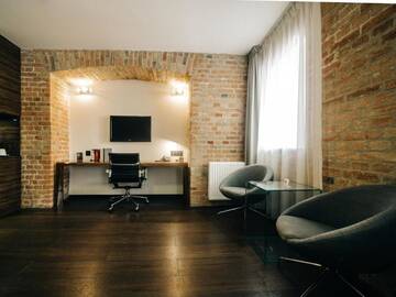 Фото номера Двухместный номер с 1 кроватью Отель Q Hotel Grand Cru Gdańsk г. Гданьск 12