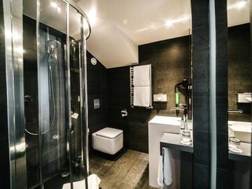 Фото номера Двухместный номер с 1 кроватью Отель Q Hotel Grand Cru Gdańsk г. Гданьск 15