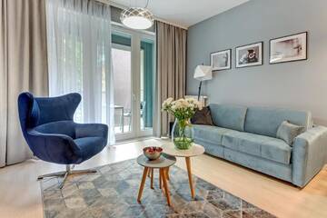 Фото номера Люкс с 1 спальней и балконом Апартаменты Old Town by Welcome Apartment г. Гданьск 10
