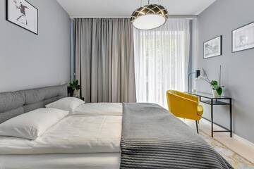 Фото номера Люкс с 1 спальней и балконом Апартаменты Old Town by Welcome Apartment г. Гданьск 14