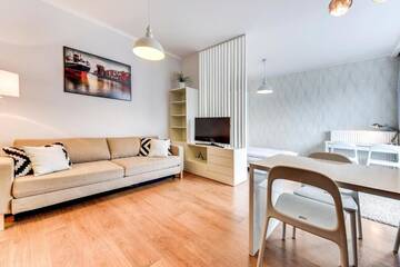 Фото номера Апартаменты-студио с балконом Апартаменты Old Town by Welcome Apartment г. Гданьск 21