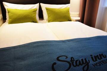 Фото номера Небольшой двухместный номер с 1 кроватью Отель Stay Inn Hotel г. Гданьск 2
